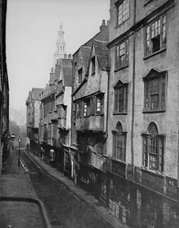 Rue Wych, vers 1876